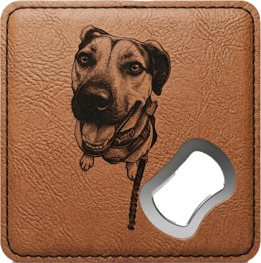 Bottle Opener Coasters