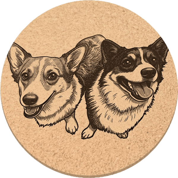 Cork Coaster (Round)